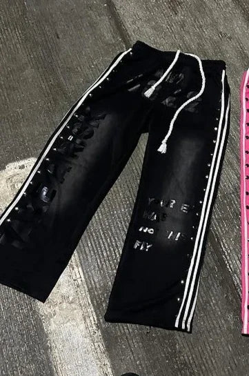 Harajuku Retro Unisex Sweatpants/ Hoodie & Sets