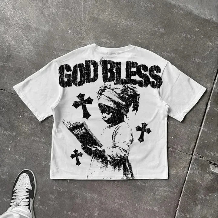 God Bless Children's Prayer Graphic Tee Unisex