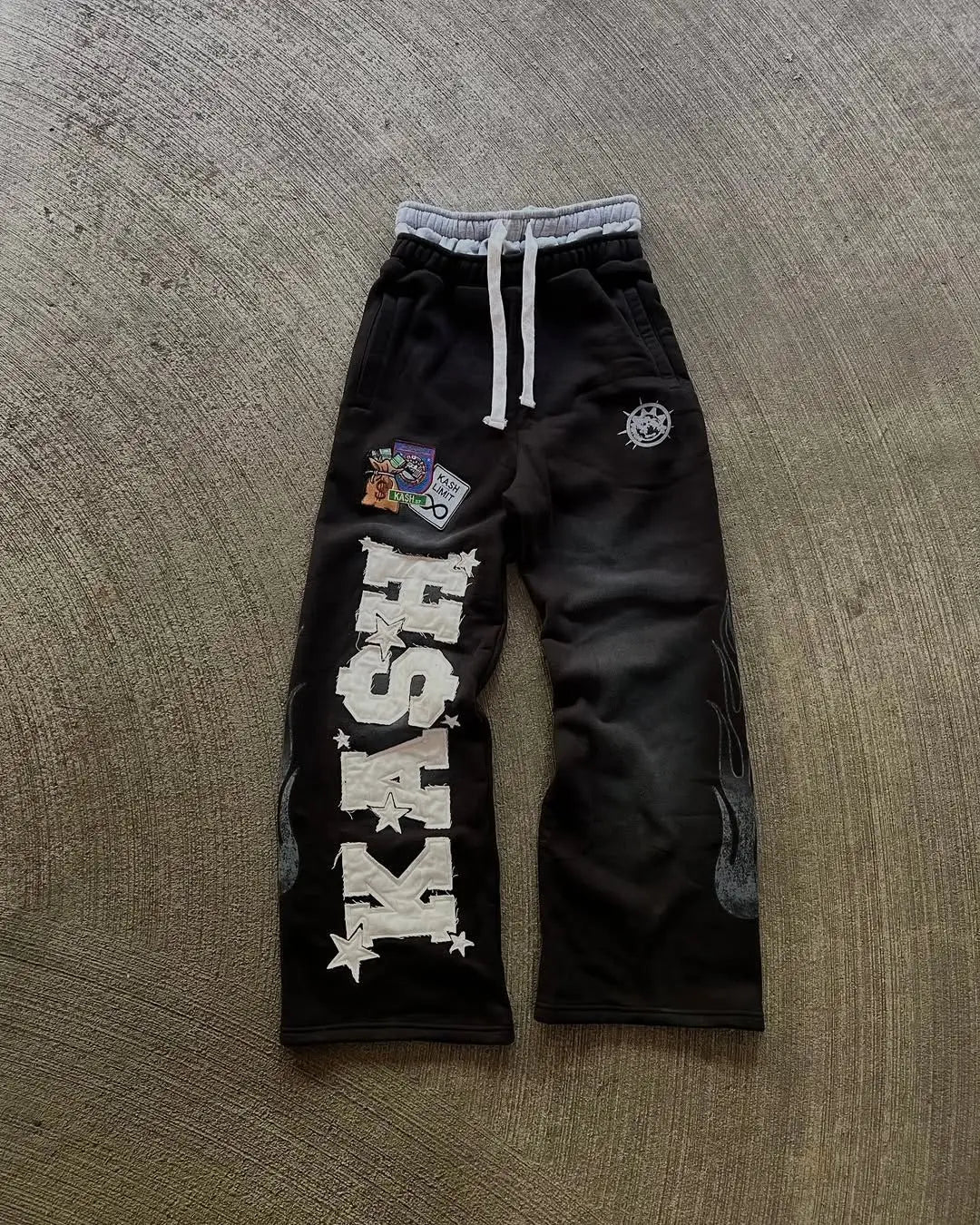 Kash Double stacked Unisex pants