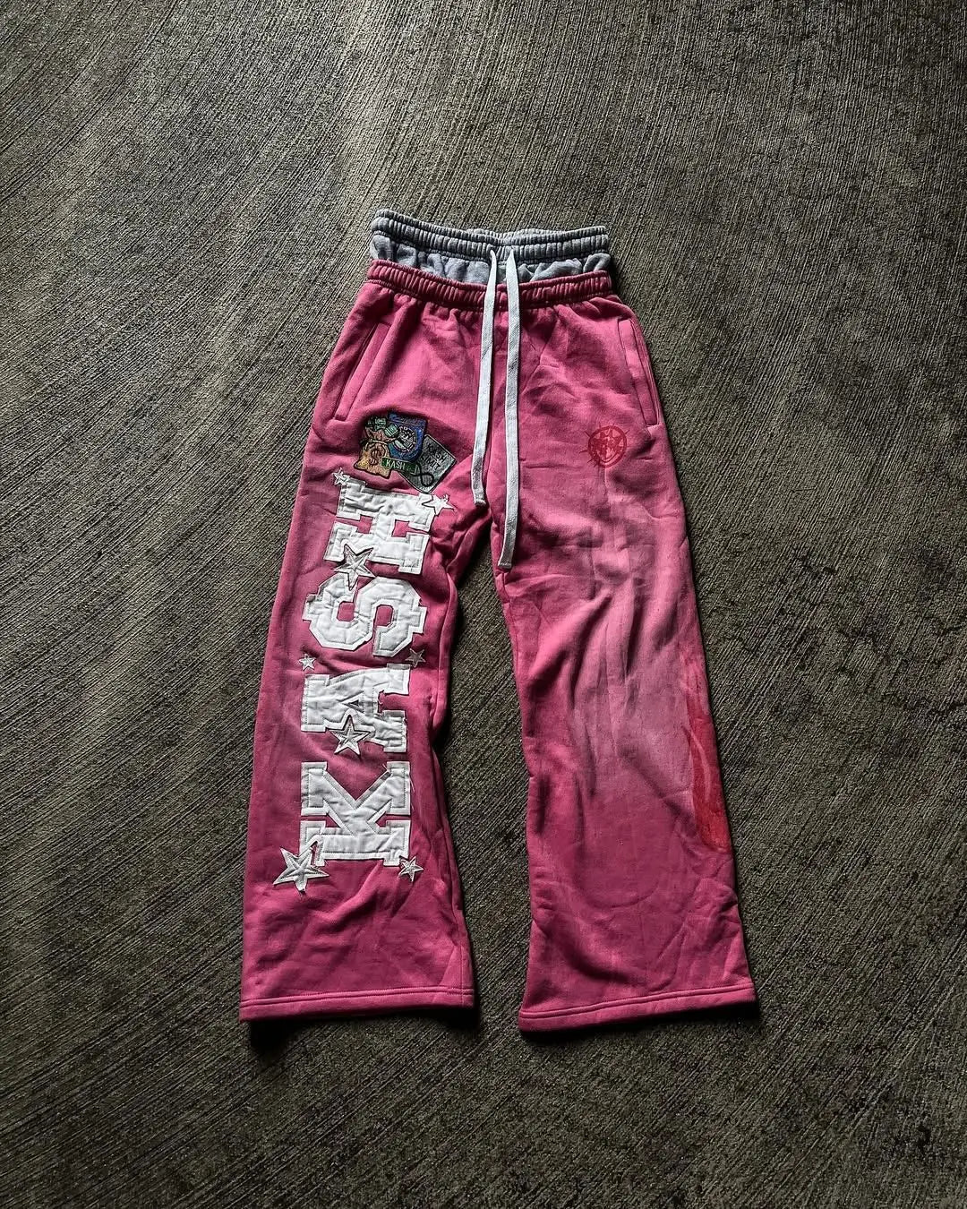 Kash Double stacked Unisex pants
