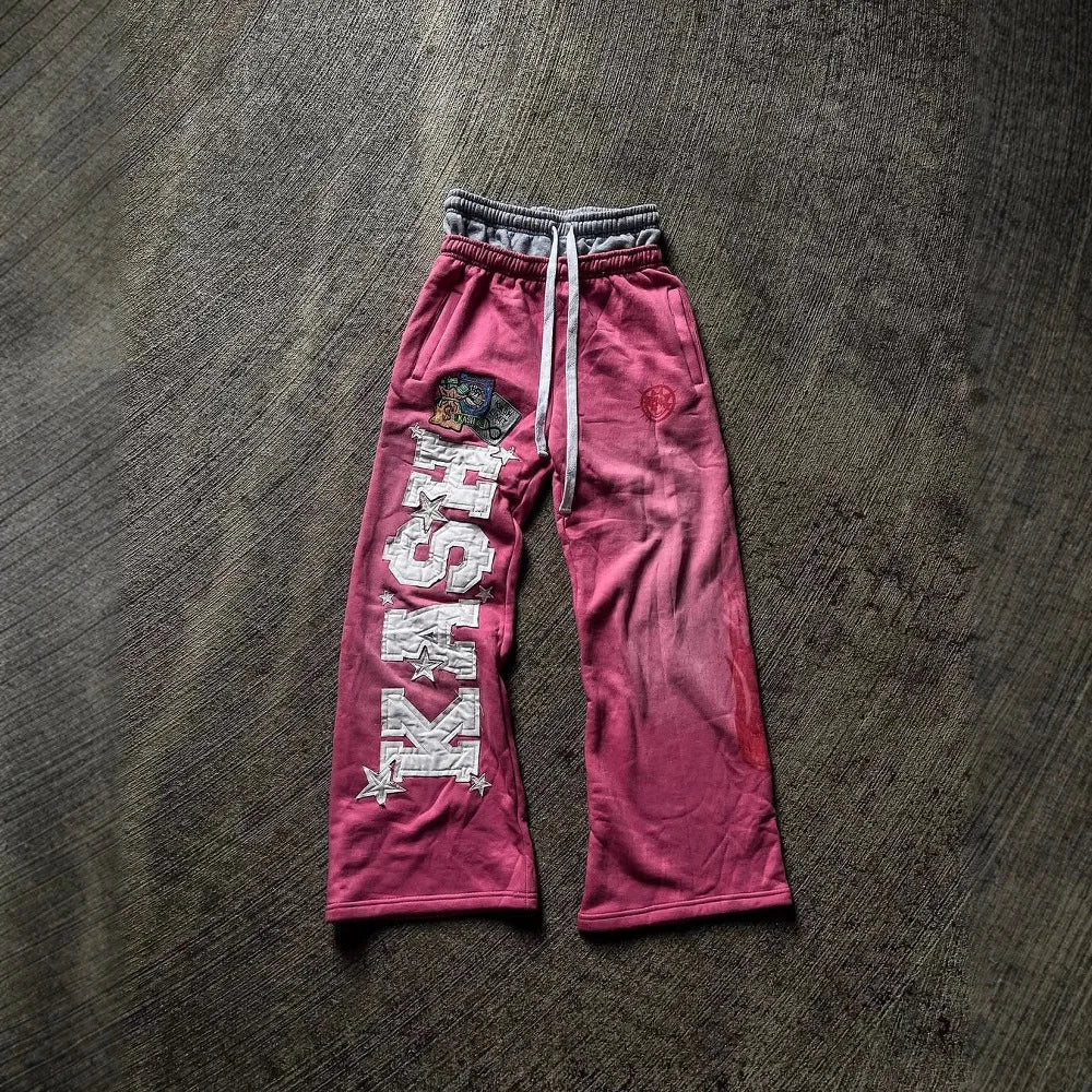 Kash Double stacked Unisex pants