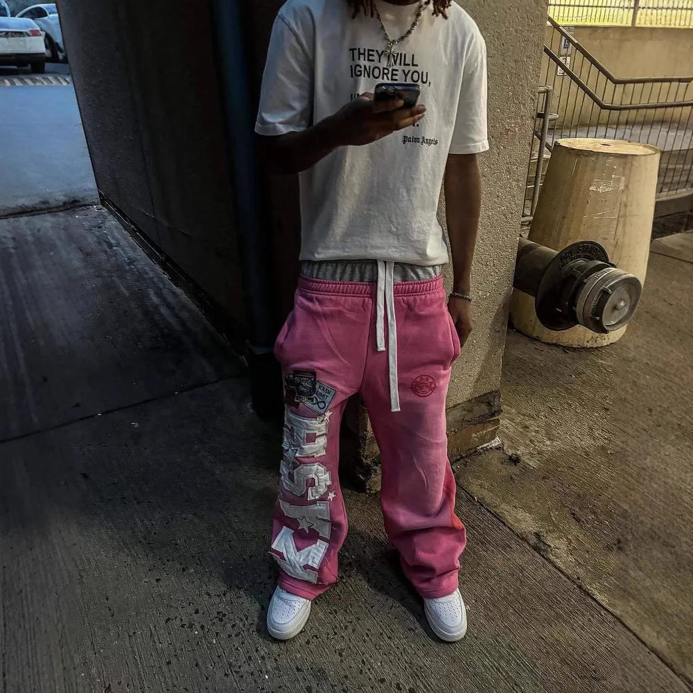 Kash Double stacked Unisex pants